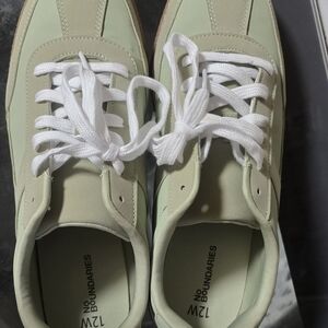 No Boundaries Green Sneakers